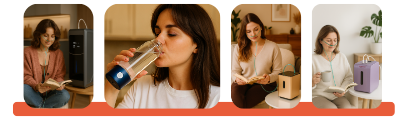 inhalatory wodoru molekularnego